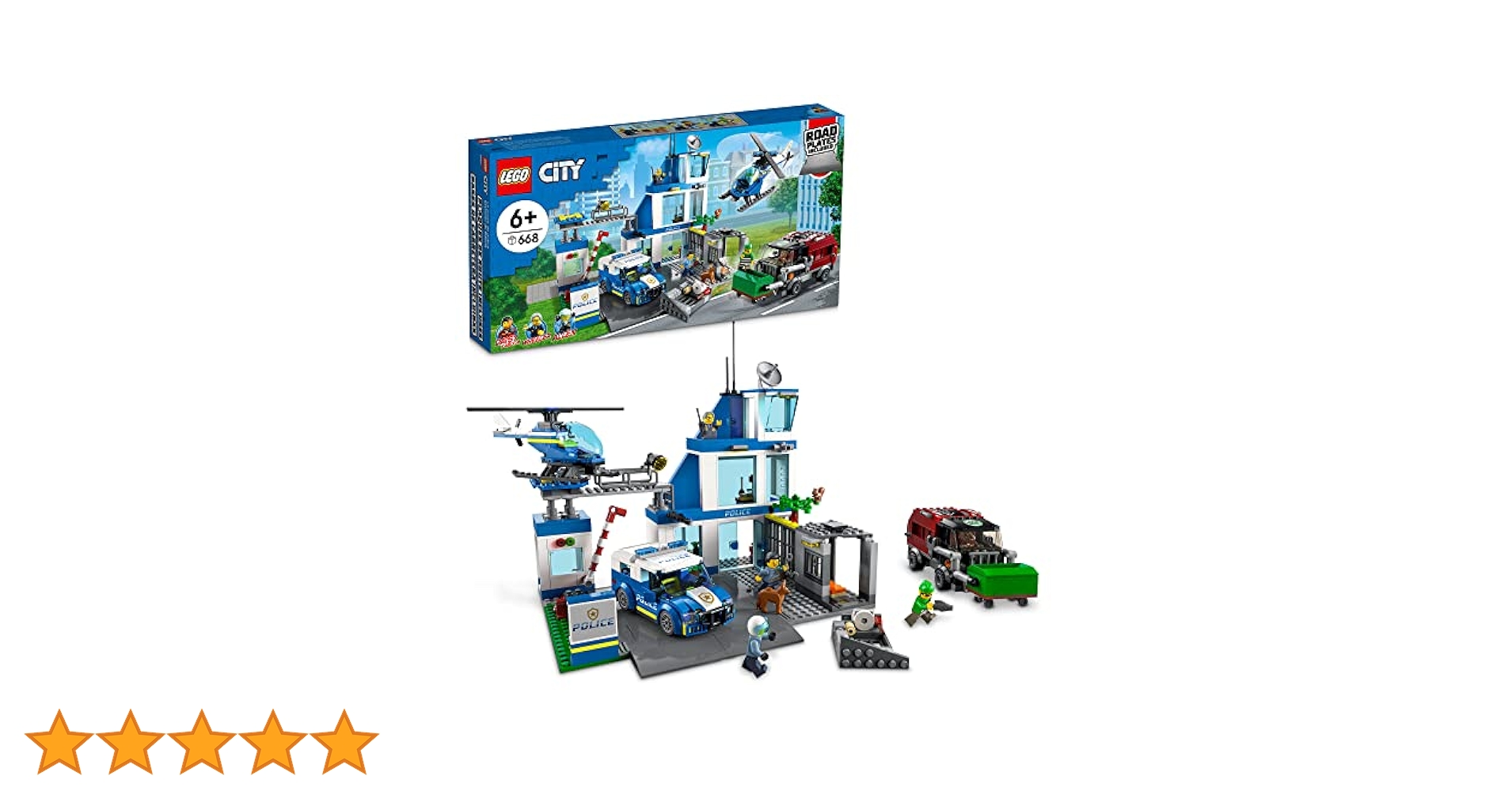 Amazon.co.jp: レゴ(LEGO) シティ ポリスステーション 60316